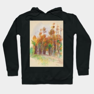 Grove of Trees by Auguste Renoir Hoodie